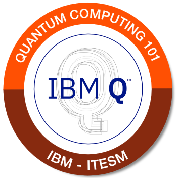 Badge from IBM Quantum Computing Workshop 2018