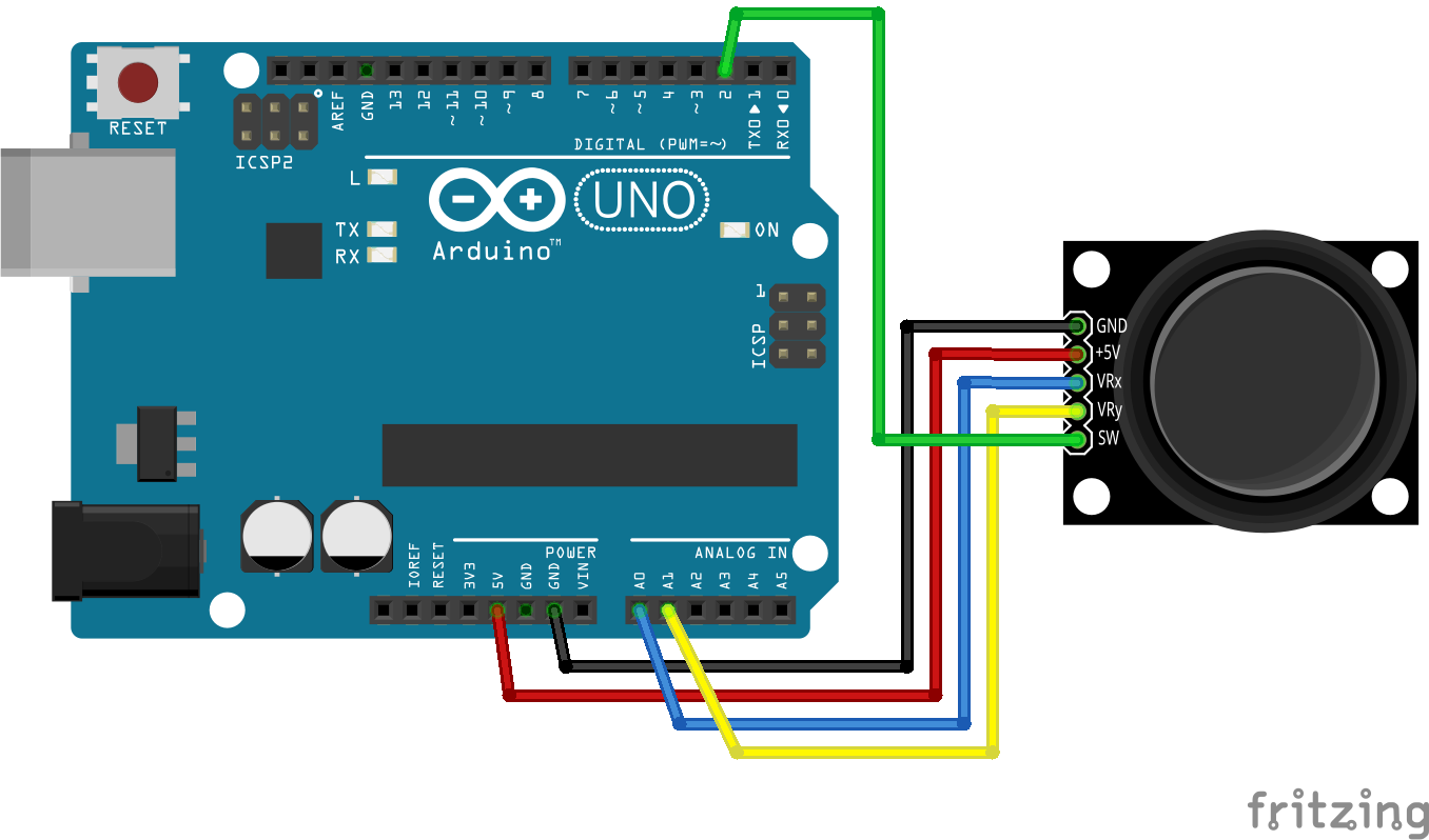 Conecta un joystick analógico a Arduino en 3 simples pasos